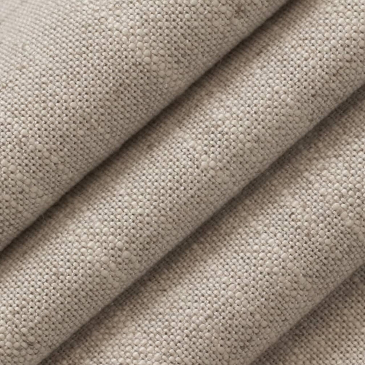Taupe OEKA-TEX Standard 100 Certified Plain Linen Blend Upholstery Fabric by The Yard - SKU: Ross Linen